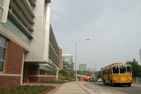 Whitaker Building and "Tech Trolley"