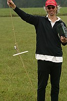 Breck's model with a clean wing