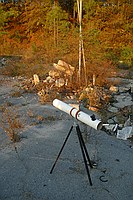 the old ugly telescope we found