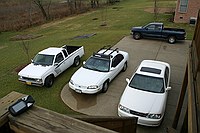 white car farm