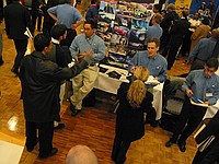 Georgia Tech Career Fair mobness