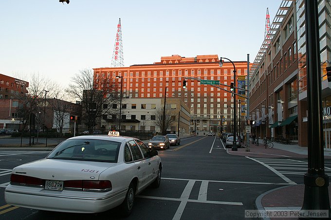 5th street and Spring, looking east