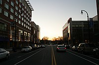 5th and spring, looking west