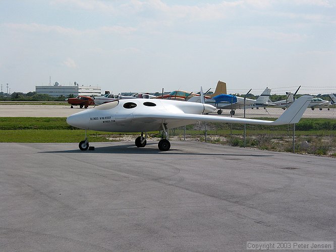 wingco.com blended wing body mockup (or prototype?)