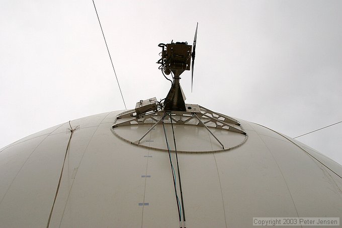 view of the starboard engine