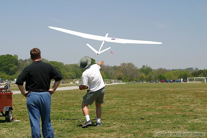 Charles launching the K2