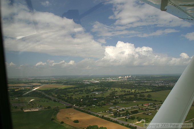 somewhere in between San Marcos and Lockhart