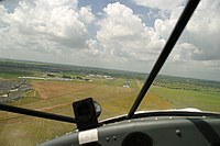 turning final for rwy 18 at Lockhart (50R)