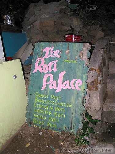 the Roti Palace