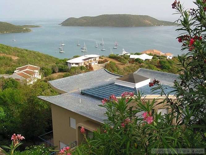 our anchorage was the one on the far left side of this beautiful bay