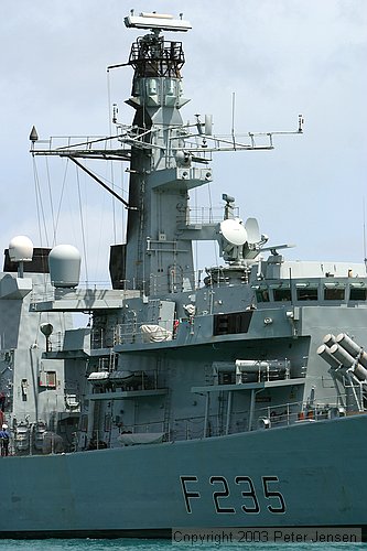 British ship in for rest