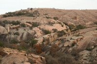 hordes of people on enchanted rock