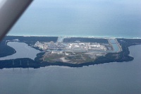 St Lucie nuclear power plant southeast of Ft Pierce