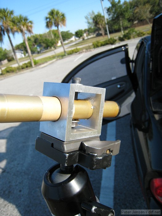 tripod mount for the antenna