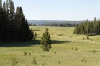 down toward Shoshone Lake