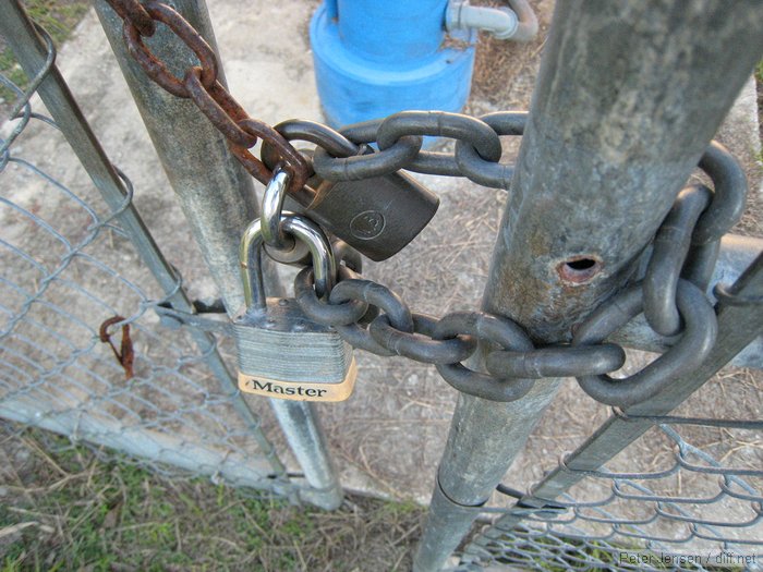 as simple as lock chaining can get