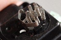 Canon 550EX flash spring loaded pins