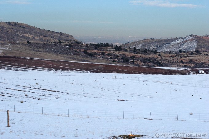 front range near Morrison