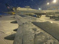 view out the window of the A320 while waiting for the typically interminable United turnaround at Denver