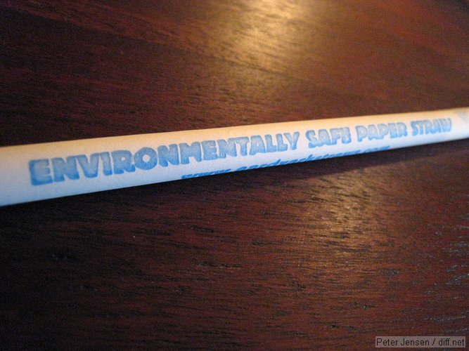 environmentall safe paper straw