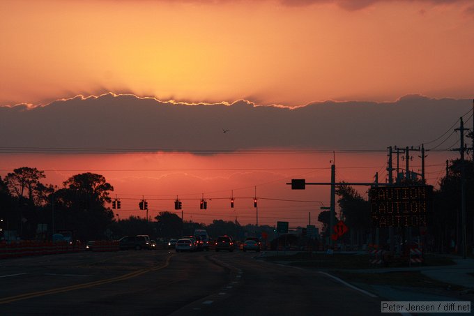 construction on Palm Bay Road