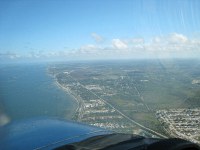 looking south along the Indian River toward Valkaria