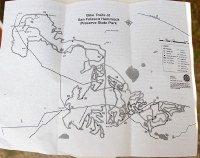 San Felasco Bike Trails map