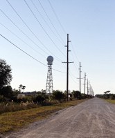 mystery radome just north of the Cocoa water plant on 520