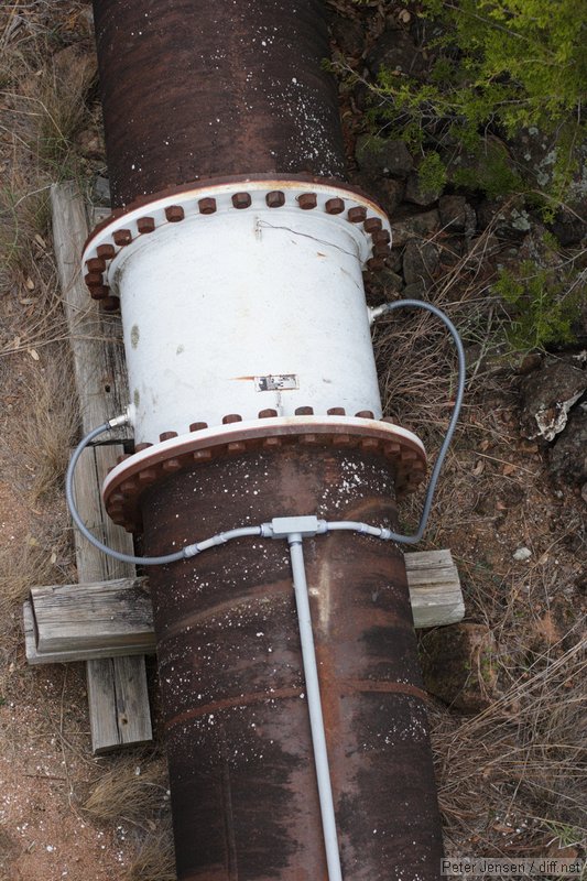 water flow meter or thermometer?