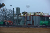 oil rig work in Marquez