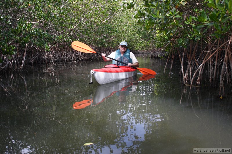 kayaking with Bill at the Thousand Islands