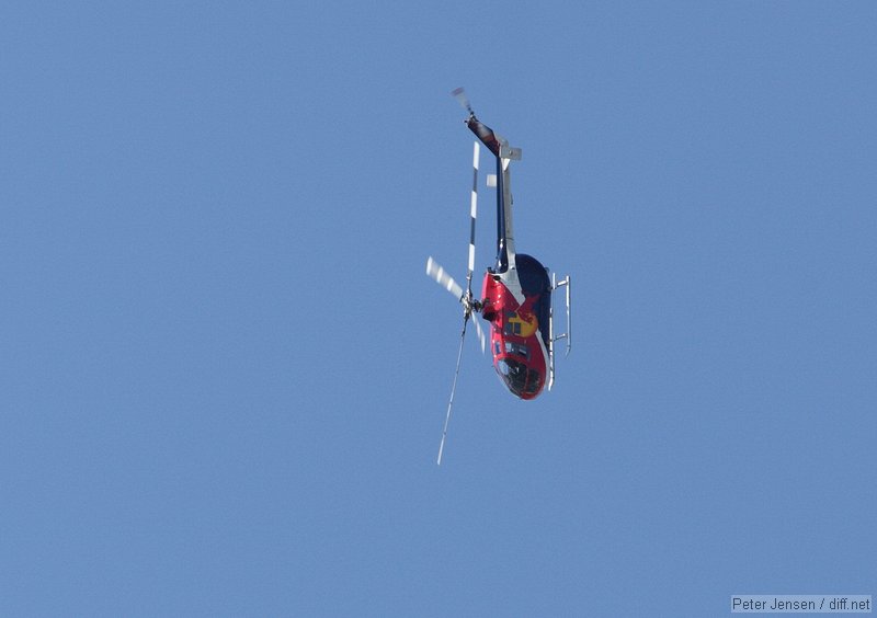 Chuck Aaron / Red Bull BO-105 CBS aerobatic helicopter