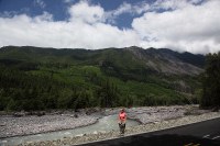 Laura along Carbon River