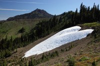 heart shaped snow