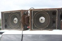 Dave's trusty soundsystem