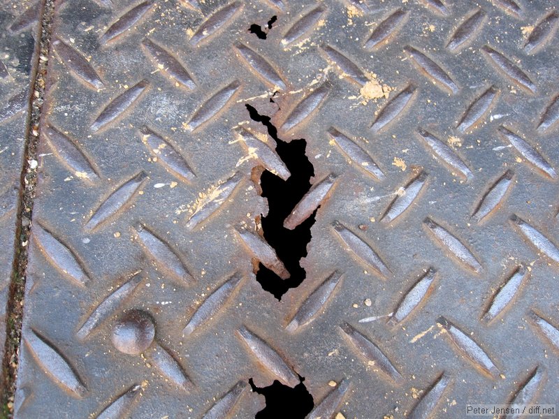 why you don't step on the basement entrances - seen on Jamaica Ave