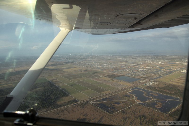 that water treatment area up in Viera that you can walk around