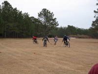 bike polo at lunch