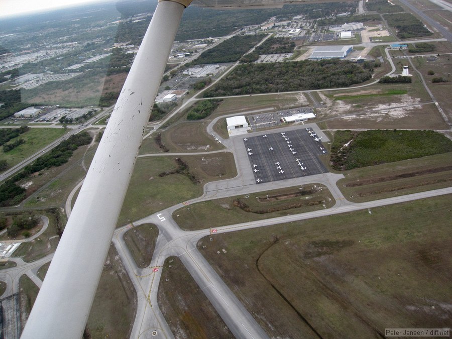 runway 5, new FIT complex, and Northrop Grumman.