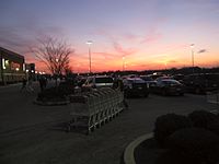 Costco sunset