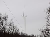 wind farm (Suzlon turbine)