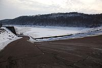 Youghiogheny River lake from the dam