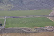 valley below Eagle Butte