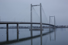 Green Bridge on a dreary day