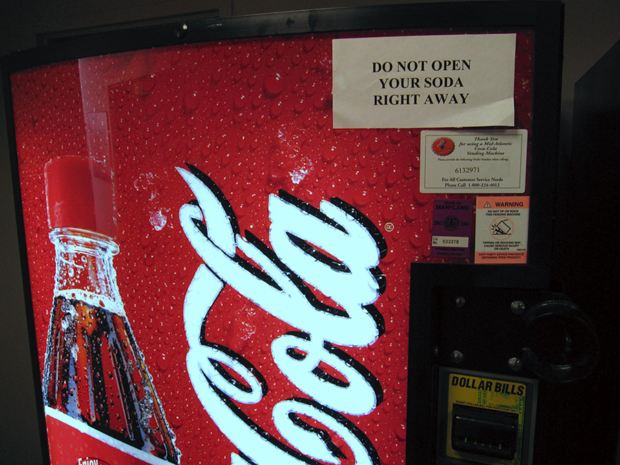 DO NOT OPEN YOUR SODA RIGHT AWAY