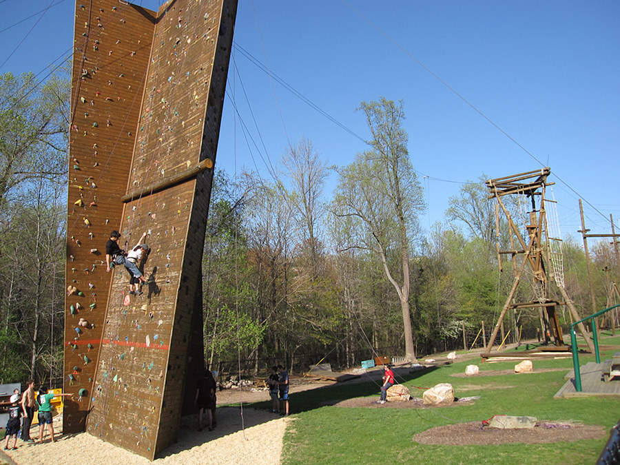 UMD College Park climbing tower