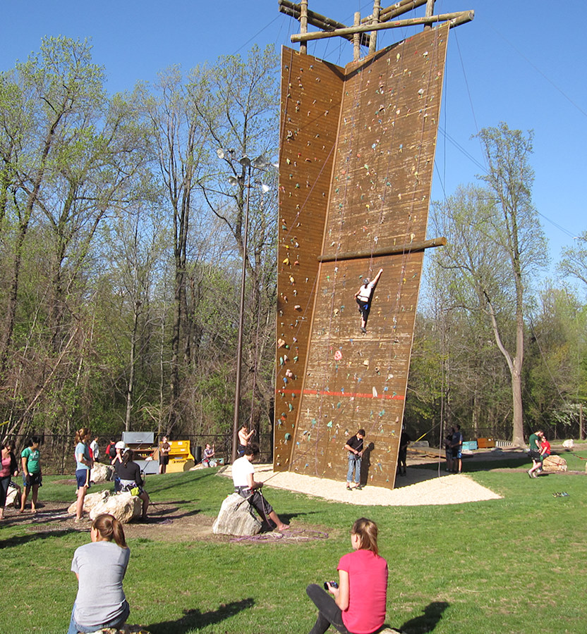 UMD College Park climbing tower