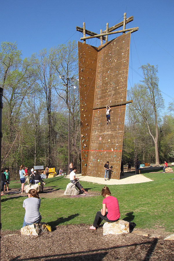 UMD College Park climbing tower