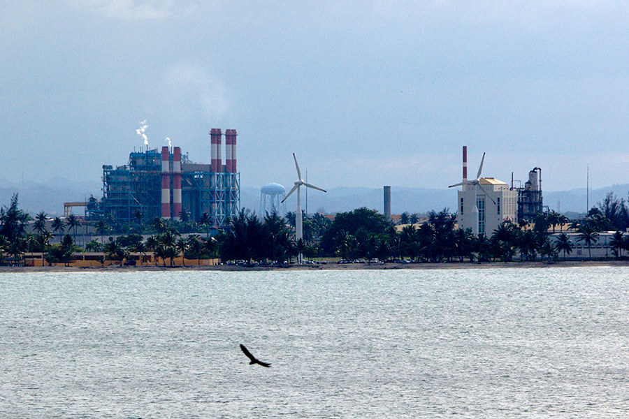 odd wind turbines (only two?)