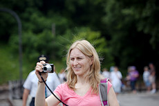 awesome hair - I had to check to make sure we weren't going to be struck by lightning